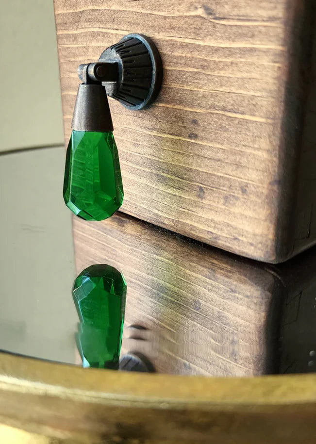 Undead Hardware - Absinthe Glass Drop Pull Single Knob