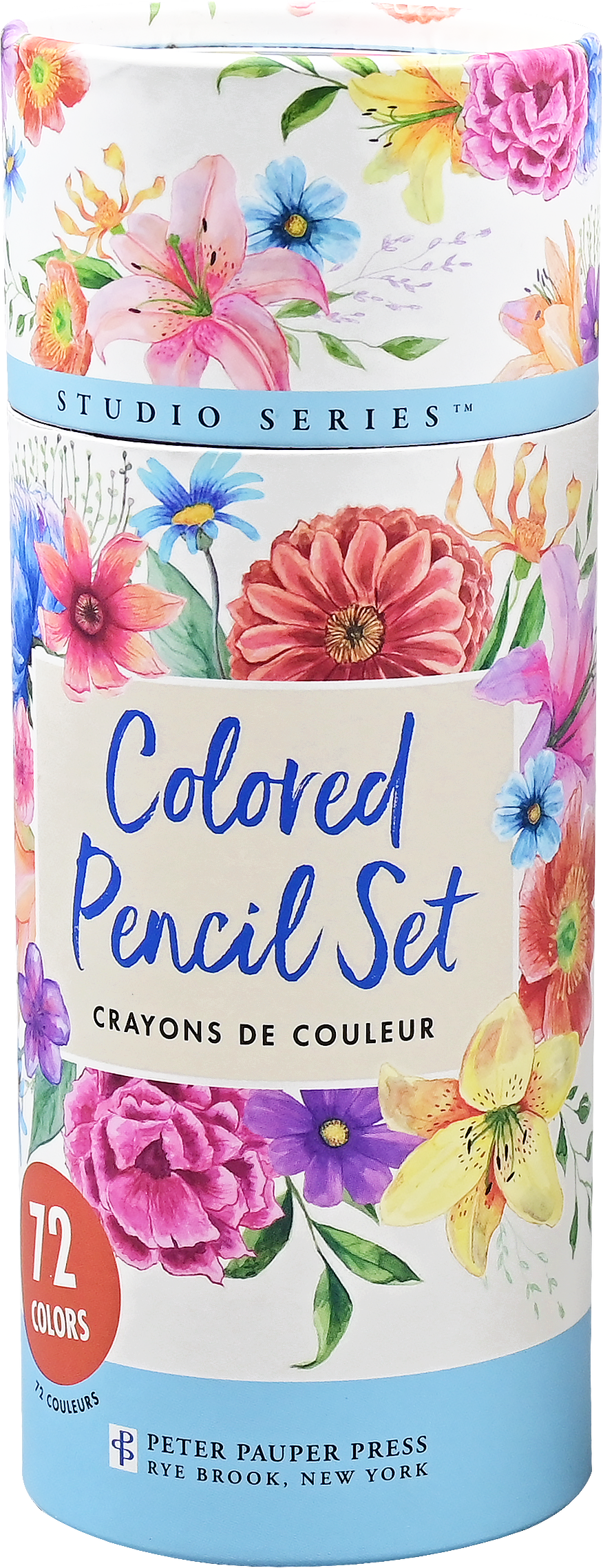 Peter Pauper Press - Studio Series Colored Pencils (Set of 72)