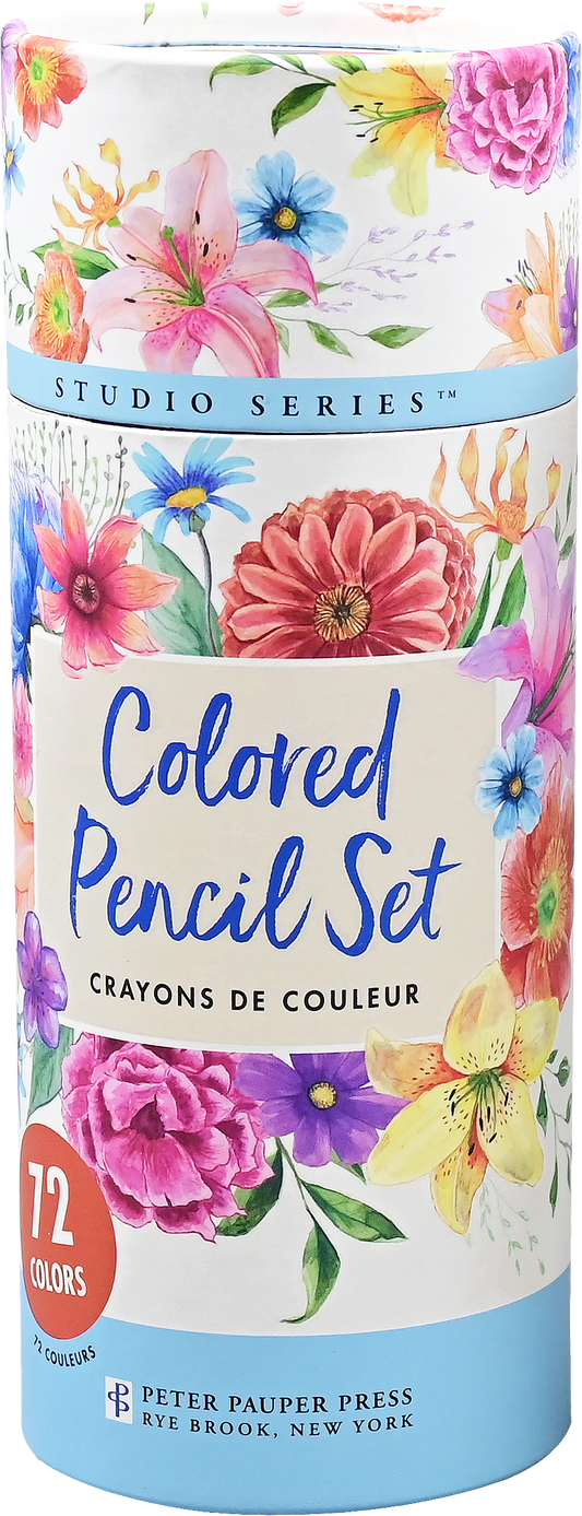 Peter Pauper Press - Studio Series Colored Pencils (Set of 72)