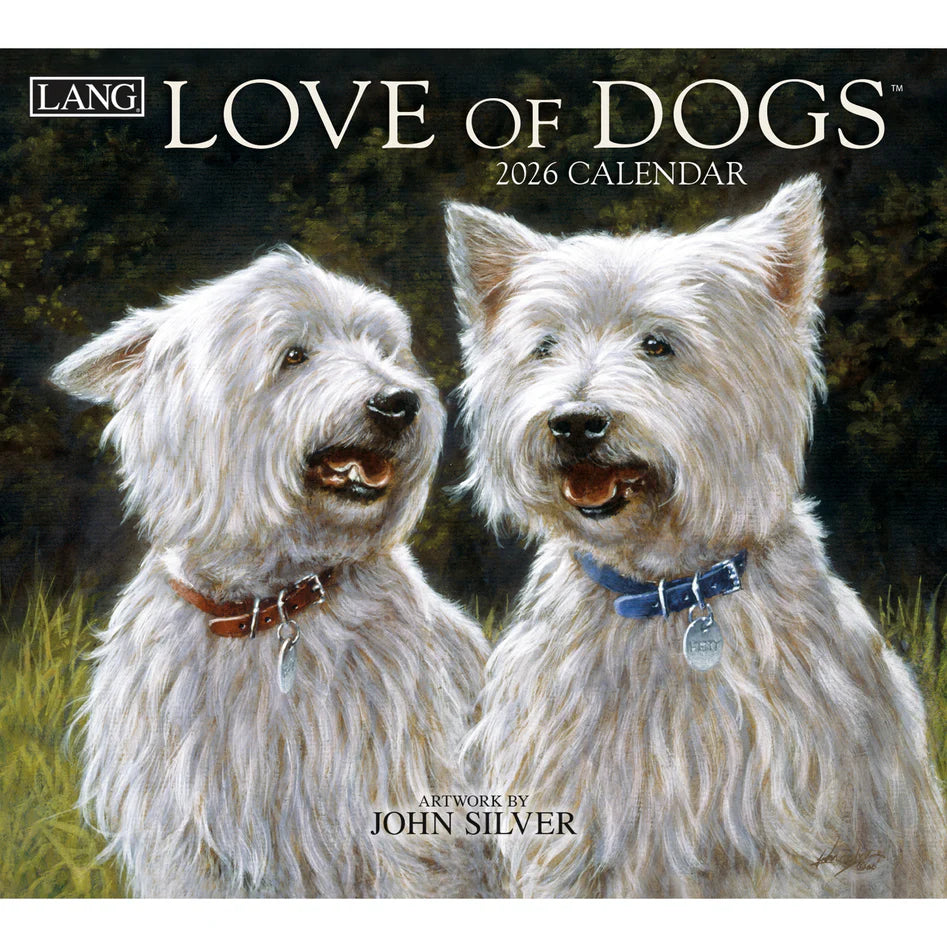 Lang 2026 Love Of Dogs Calendar