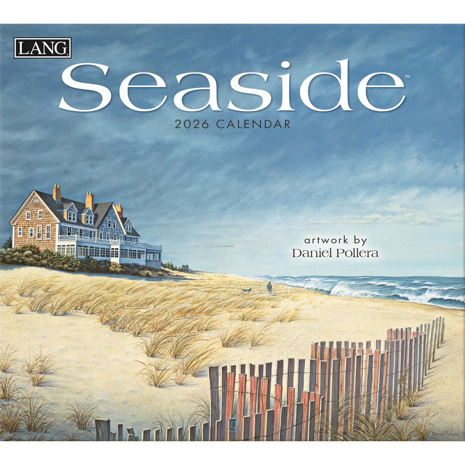 Lang 2026 Seaside Calendar