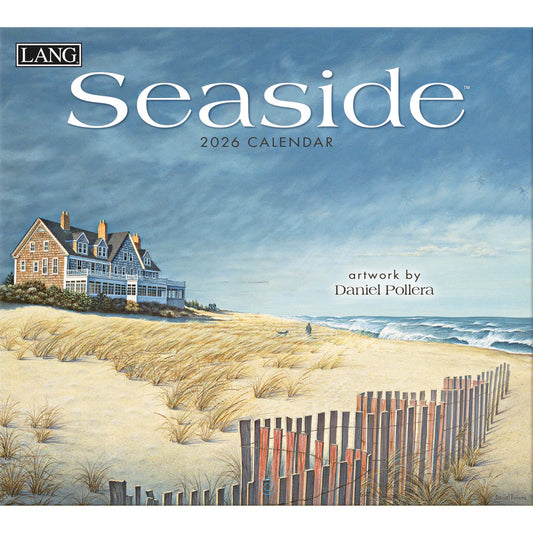 Lang 2026 Seaside Calendar