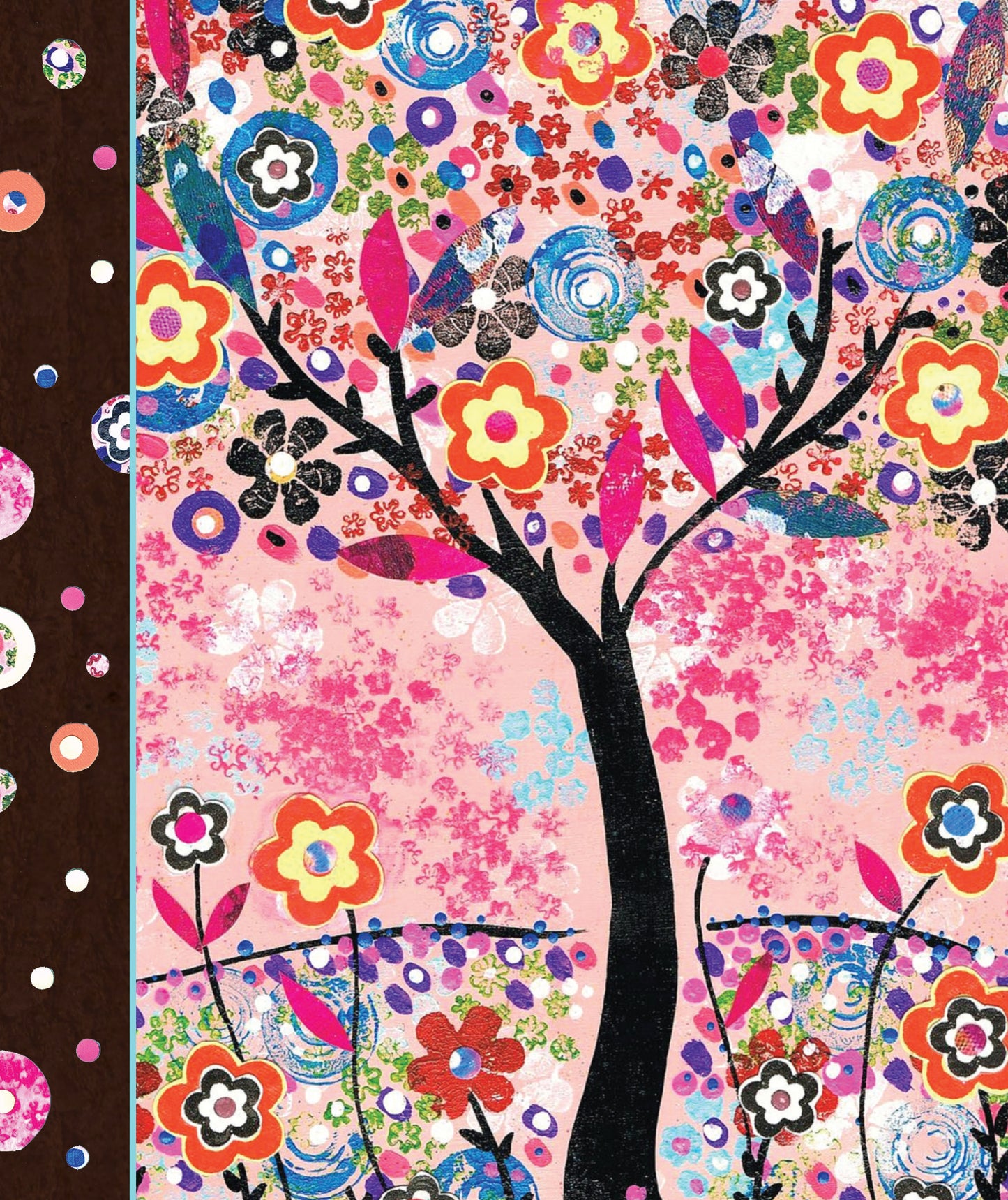 Flower Tree Large Journal