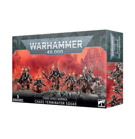Warhammer 40k - Chaos Space Marines Chaos Terminators Squad