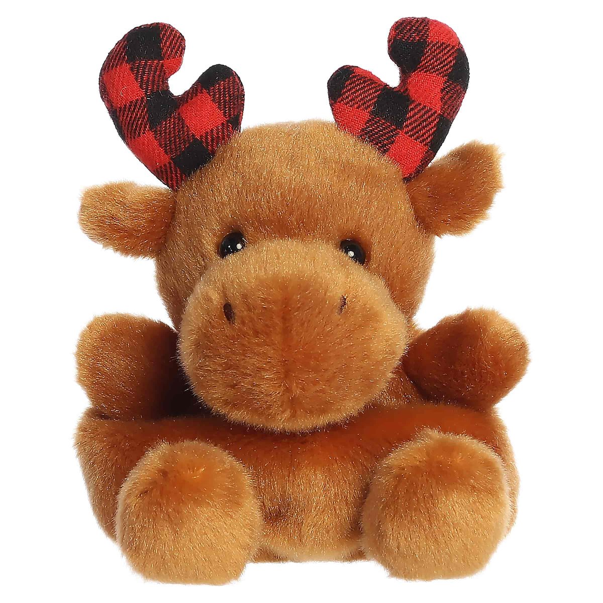 Palm Pals Clove Plaid Moose 5"