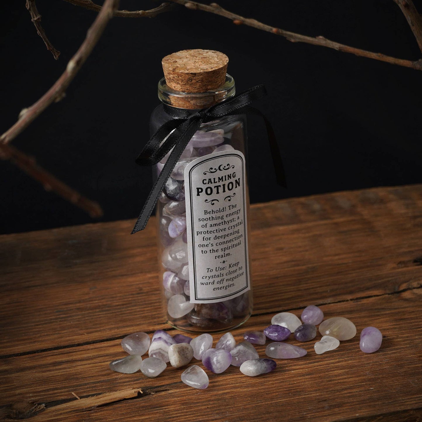 CGB Giftware - Enchanted Emporium 24pcs Crystal Potion Bottles