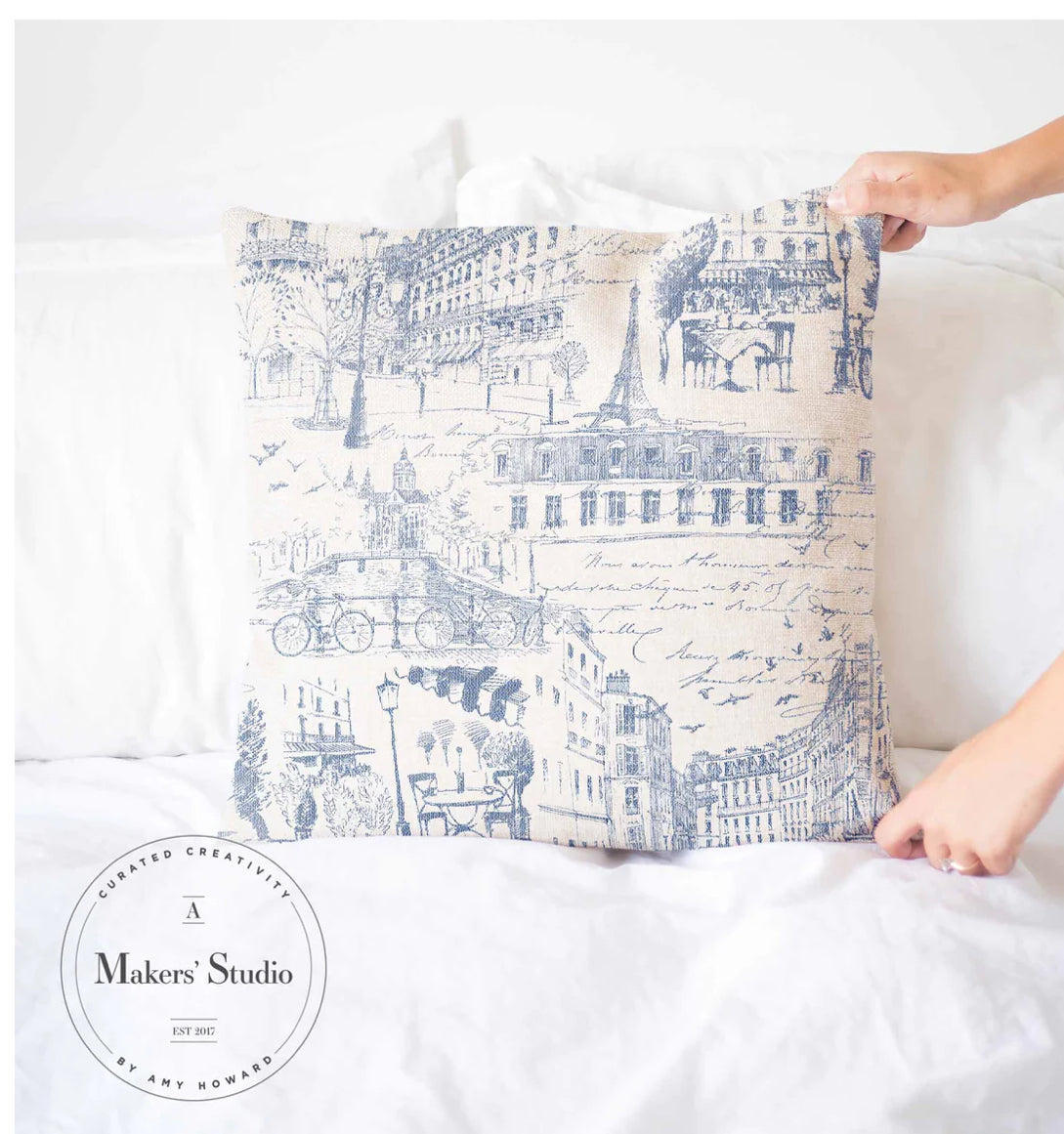 Makers Studio - Paris Toile 12x12"