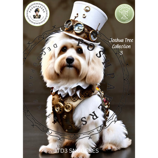 Posh Papers - Joshua Tree Decor Collection 3 Snuggles 73x53 cm, 50x76 cm, 36x53cm