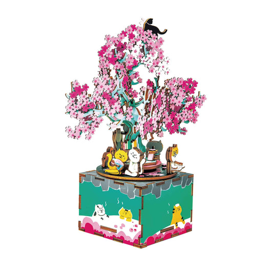 Rolife ~ Cherry Blossom Tree Music Boxes