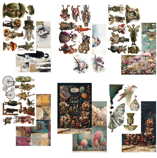 Alchemy of Art - In the Land of Art Art Journal and Collage book