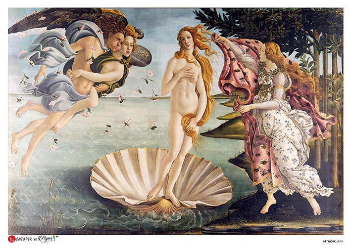 Paper Designs - Botticelli The Birth of Venus A1 Rice Paper