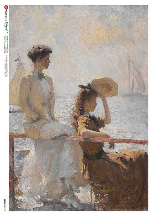 Paper Designs : Summer Day by Frankl Benson Rice Paper A1 23.4x33.1"