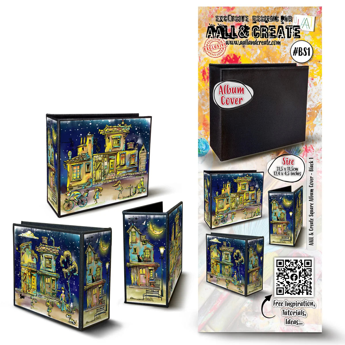 AALL & Create : Square Album Cover - Black
