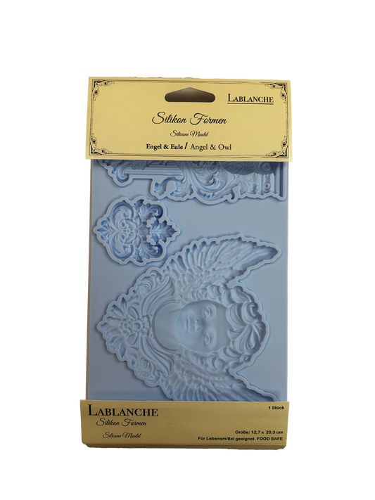 Lablanche Silicon Mould - Angel & Owl