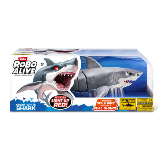 Robo Alive Great White Shark Series 1