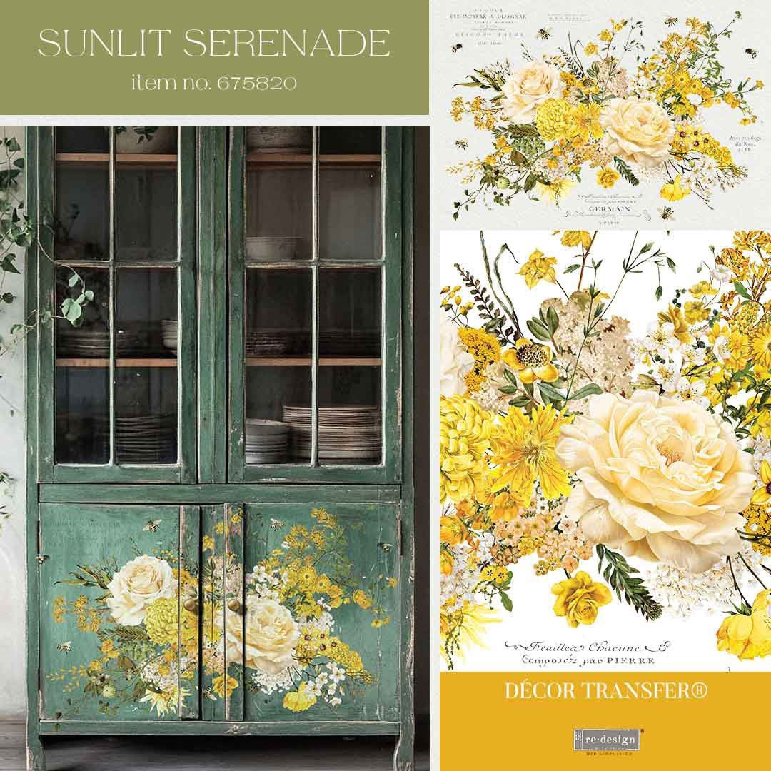 Re-Design With Prima® Decor Transfers - Sunlit Serenade - 24x35"