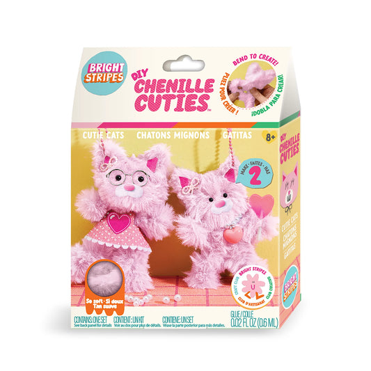 DIY Chenille Cuties Cutie Cat