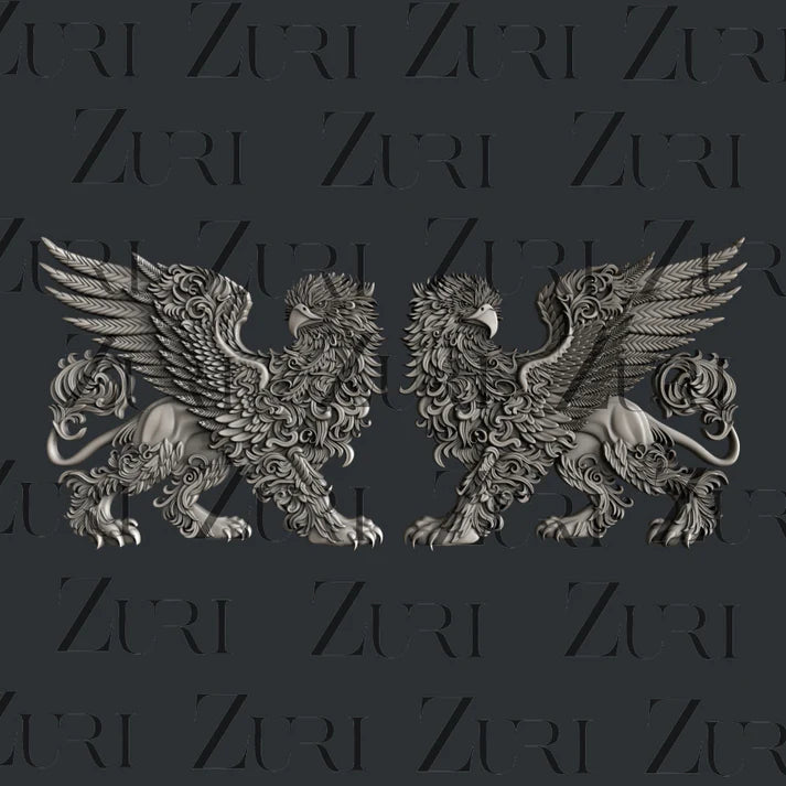 Zuri Baroque Griffins Set 1