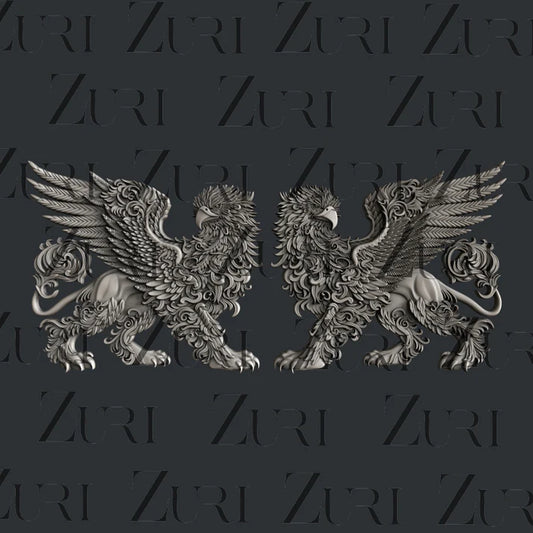 Zuri Baroque Griffins Set 1