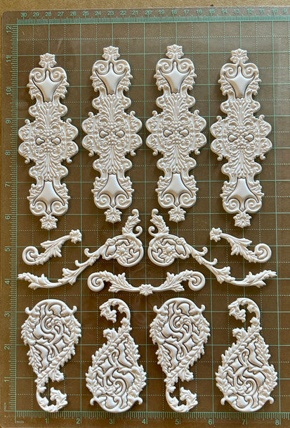 LaBlanche - Vintage Embellishment Stickers - Baroque