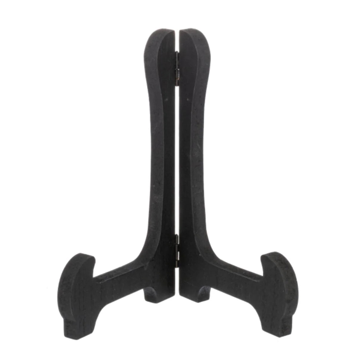 Black Wood Plate Holder