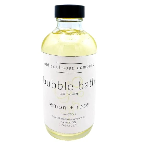 Old Soul Soap Company - Lemon & Rose Bubble Bath