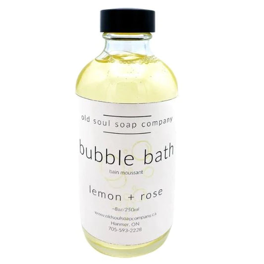 Old Soul Soap Company - Lemon & Rose Bubble Bath