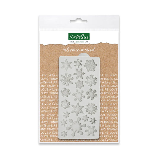 Katy Sue - Miniature Snowflakes Silicon Mould