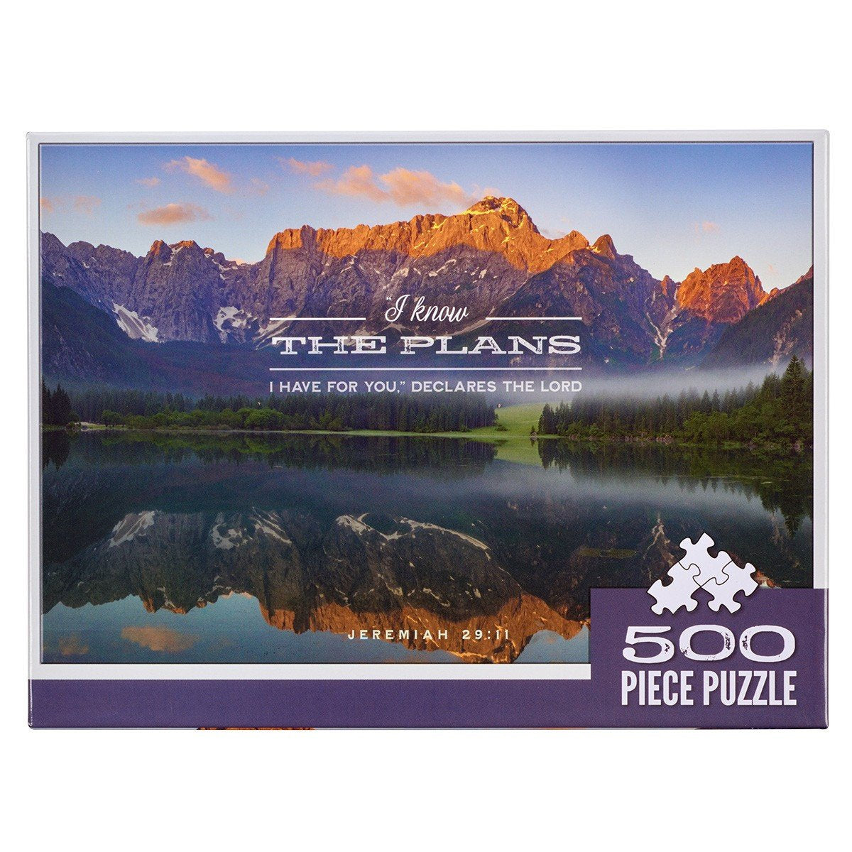 I Know The Plans Grand Tetons 500-piece Jigsaw Puzzle