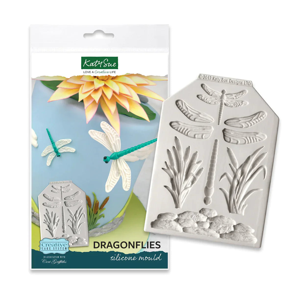 Katy Sue : Dragonflies Silicone Mould