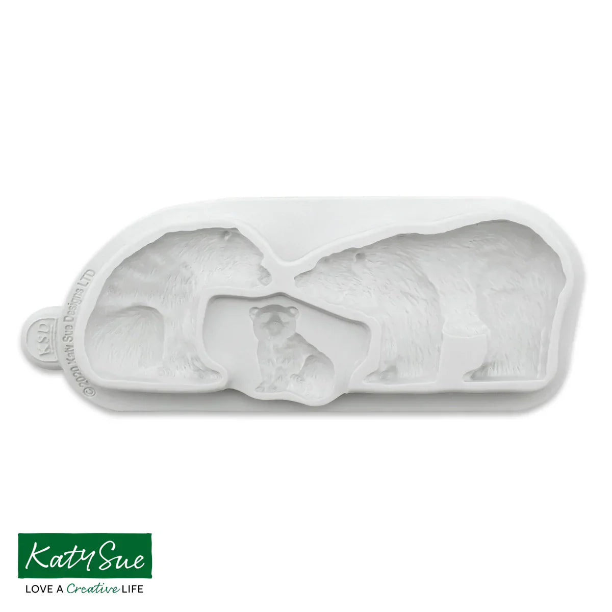 Katy Sue - Polar Bear Family Silicon Mould