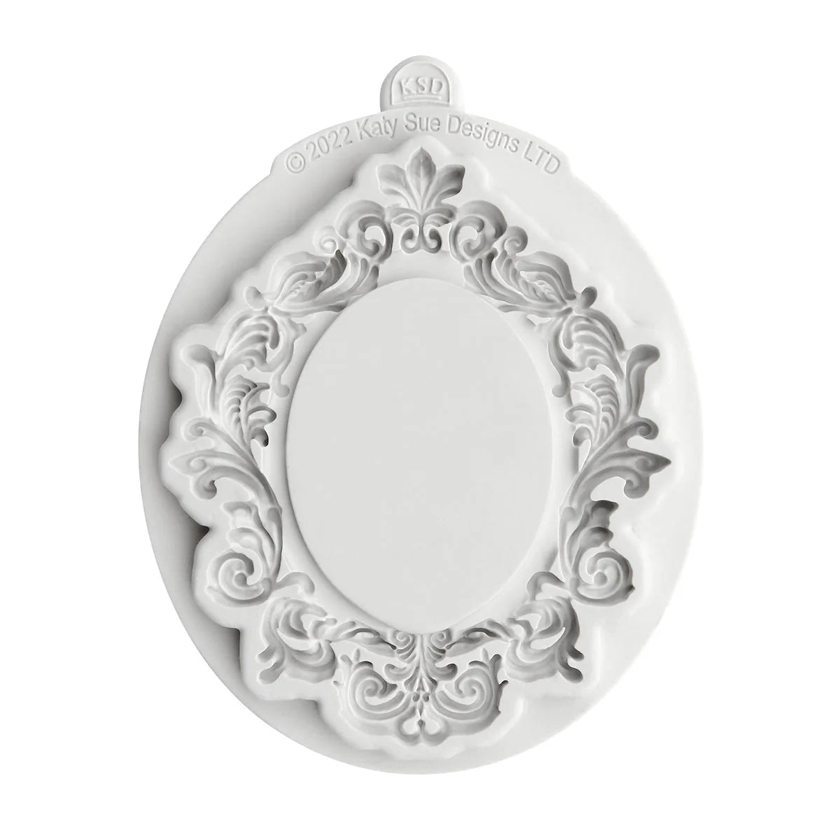 Cosmic Shimmer & Katy Sue - Large Oval Vintage Frame Silicone Mould