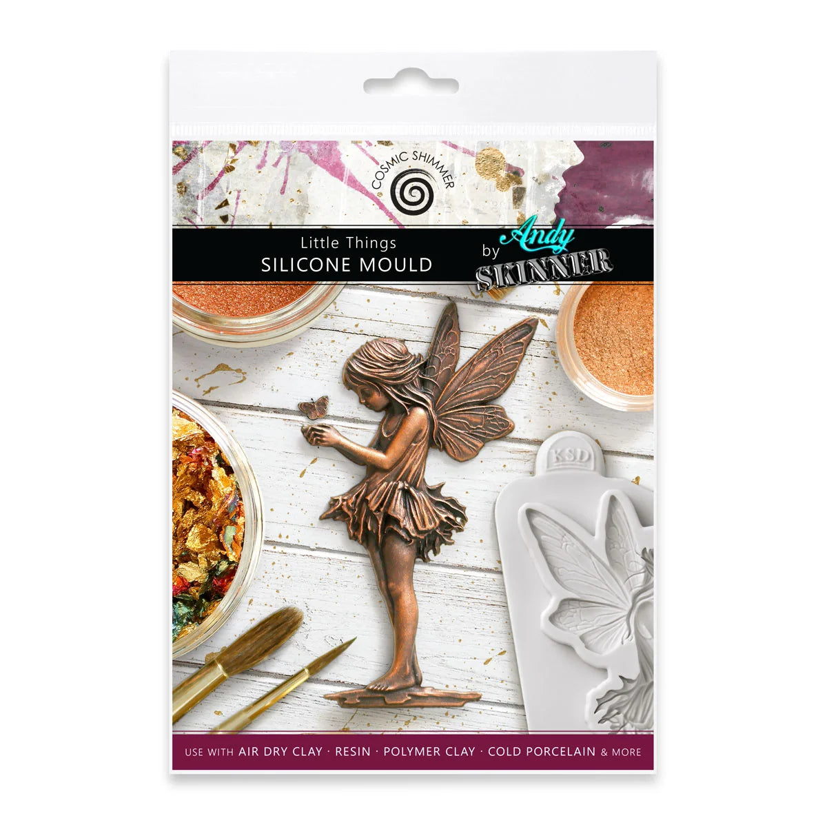 Cosmic Shimmer & Andy Skinner - Little Things Silicone Mould