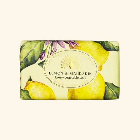 English Soap Company ~ Vintage Lemon and Mandarin Soap