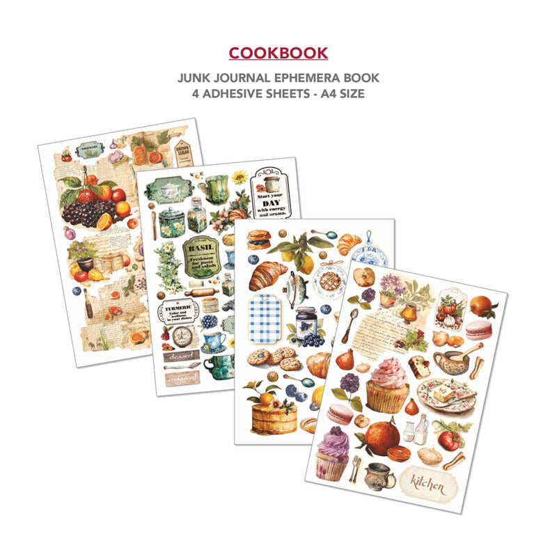 Ciao Bella Cookook  Junk Journakl and Ephemera