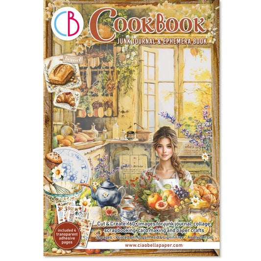 Ciao Bella Cookook  Junk Journakl and Ephemera
