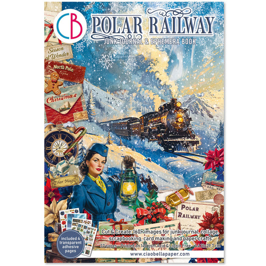 Ciao Bella - A4 Junk Journal & Ephemera Book - Polar Railway