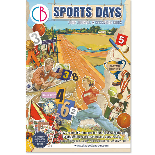 Ciao Bella - A4 Junk Journal - Sports Days