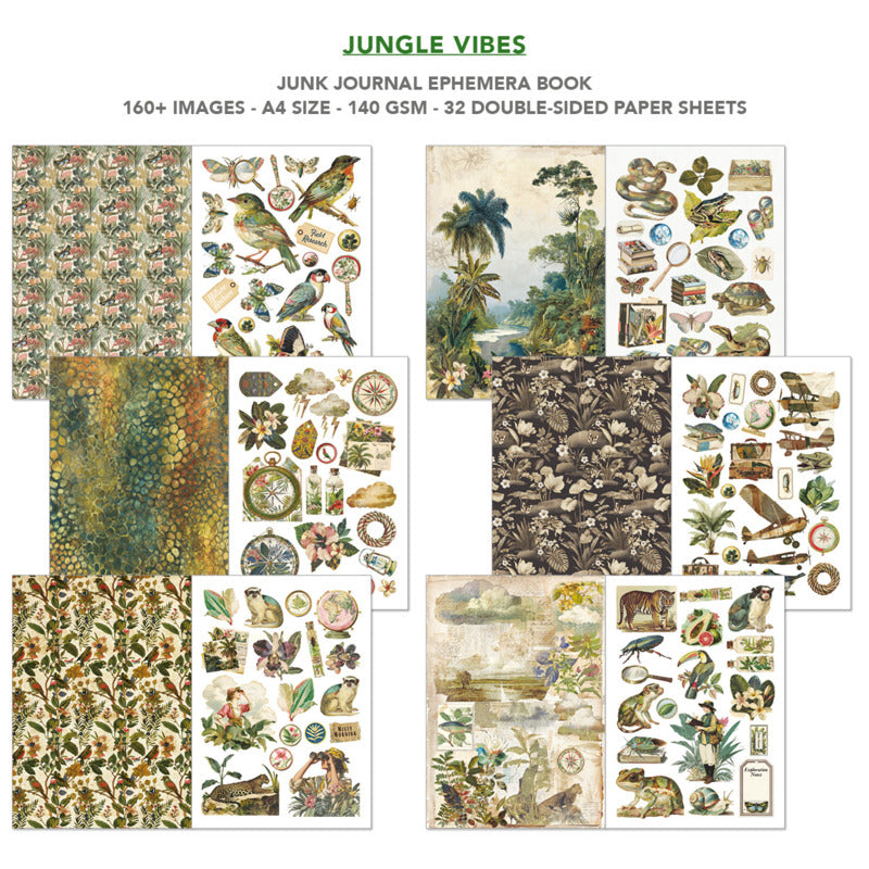 Ciao Bella - A4 Junk Journal - Jungle Vibes
