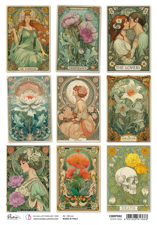 Ciao Bella Mystic Deck A4 Rice Paper