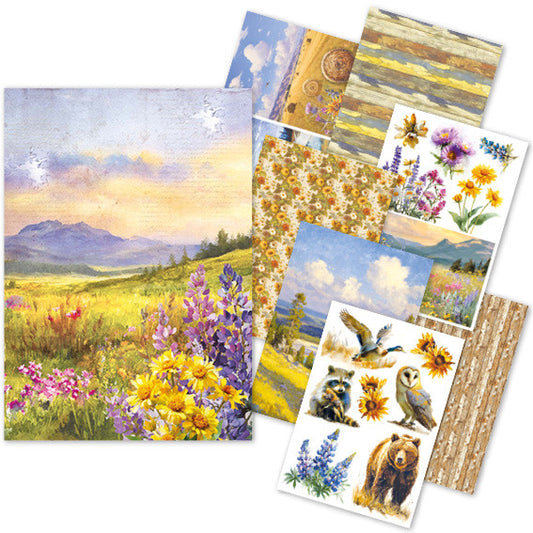 Ciao Bella Rice Paper Set Yellowstone