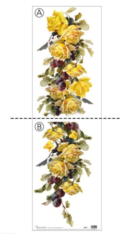 Calambour : Catherine Klein Yellow Roses 2 Pieces A3