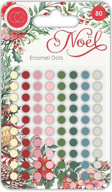 Craft Consortium - Noel - Enamel Dots