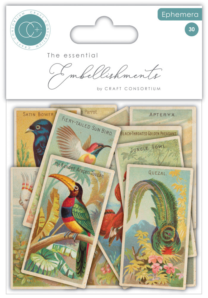 Craft Consortium - The Collector Ephemera Birds