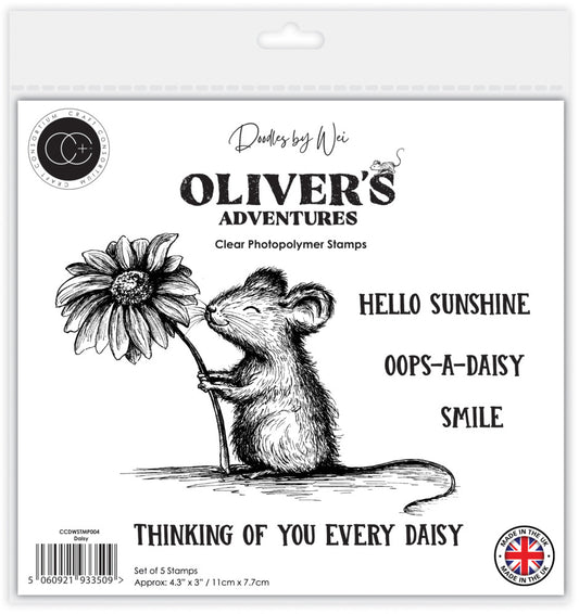 Craft Consortium - Clear Stamps Oliver's Adventures - Daisy