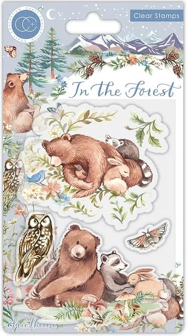 Craft Consortium Clear Stamp - In the Forest - Friendship