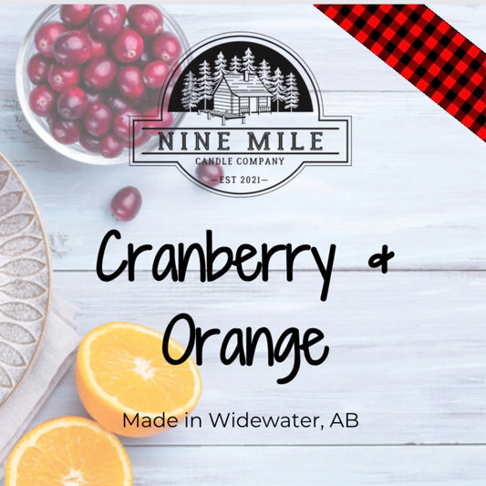 Nine Mile Cranberry Orange Wax Melt
