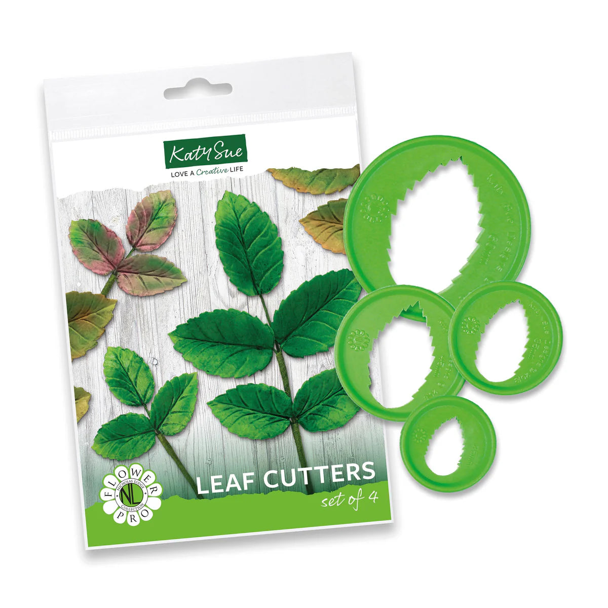 Katy Sue - Flower Pro Leaf Cutter Set of 4
