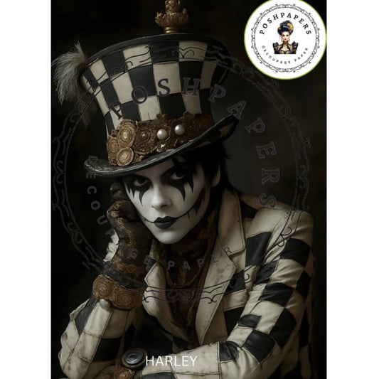 Posh Papers - Harlequin Harley 53x73cm