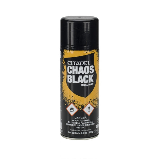 Citadel Colour Chaos Black Spray Paint
